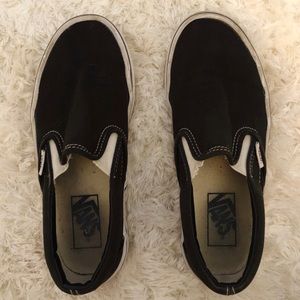 Black Slip on Vans